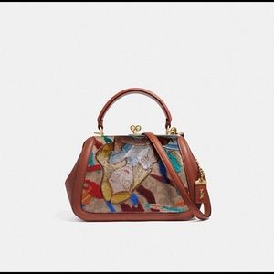 Disney X Coach Frame Bag 23 With Embellished Alice